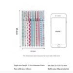 ⁦مجموعة أقلام حبر ملونة⁩ - الصورة ⁦4⁩